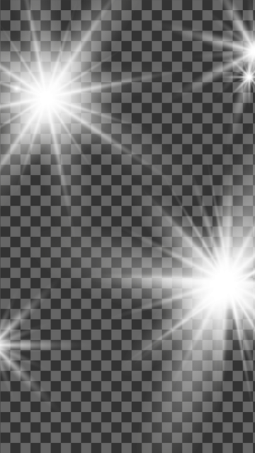 幸運を呼ぶ星がキラキラした待ち受け画像